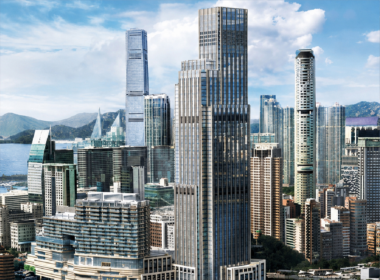 香港城市建筑群